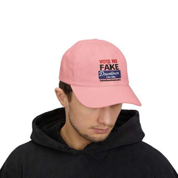 Casual Baseball Hat - Vote No on Fake Downtown Livonia - Image 19